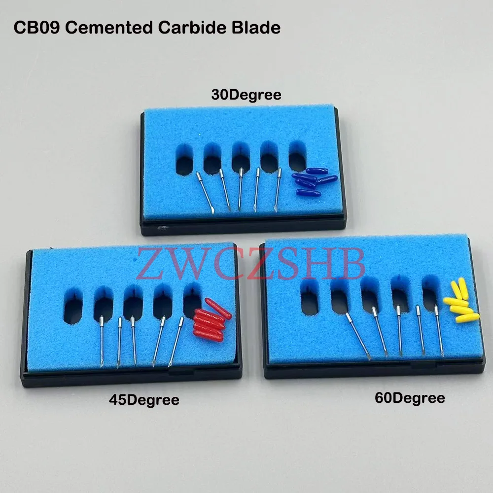 5PCS Für Graphtec CE5000 CE3000 CE6000 Schneiden Plotter CB09 CB15 Messer Klinge CB09UA-5 CB15UA-5 Hartmetall Klinge Messer – Detail 4