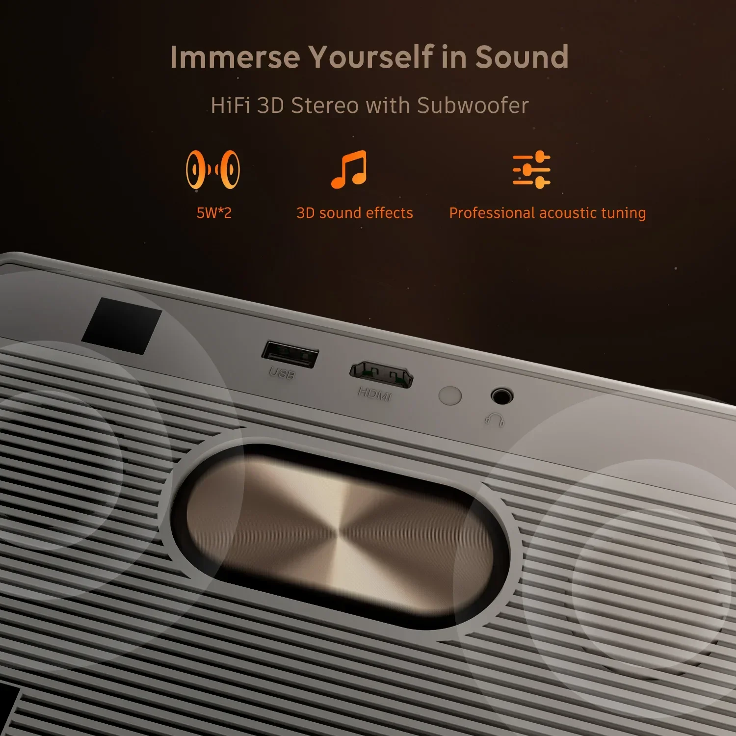 Portable Home Theater Powerful Projector Smart TV Full HD 1080P Video WIFI Wireless For Phone Mini Proyector