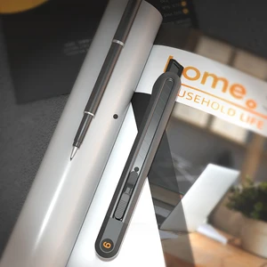 Deli snap-off knife utilitarian mini retractable cash cutters 9mm 18mm high carbon steel blades 6 Main Retractable Pocket Sales - №2