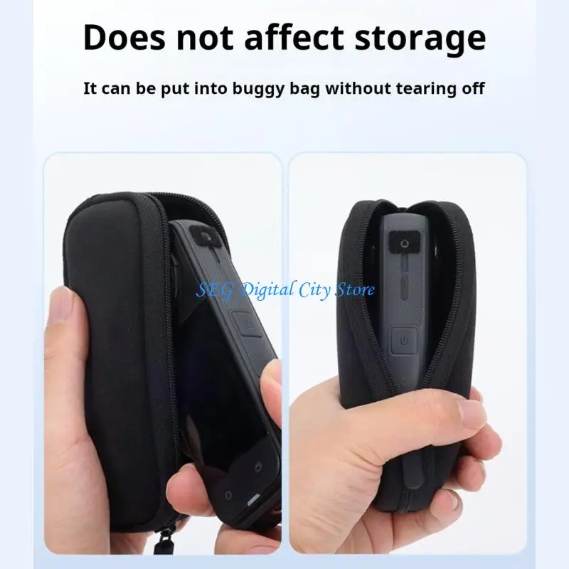 

U75B Noise Reducing Wind Muff For Action Camera Cotton Cover For 360 Outdoor Recording And Travel Photos
