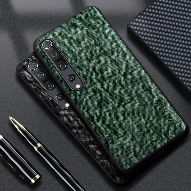 Coque pour Xiaomi Mi 10 10T 9 9T 8 Pro A2 A3 Lite Max Mix 3, Protection autour des bords, cuir PU parfait de haute qualité