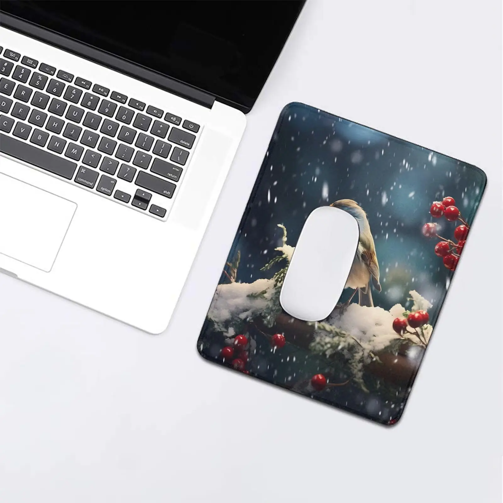 Hot-Selling Cute Bird Printing Square Mouse Pads Comfortable Gaming Mousepad Mouse Mat Keyboard Mats Desk Pad 18x22cm