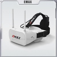 EMAX 5.8G 48CH FPV Glasses Tinyhawk Diversity Goggle 4.3 Inches 480*320 Video Headset With Dual Antennas 4.2V 1800mAh Battery