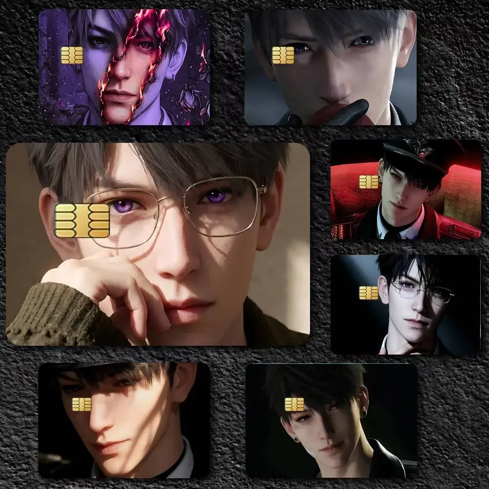 Love and Deepspace Caleb Credit Card Stickers Skin For Bank Bus Metro 4PCS Cover Film Gift