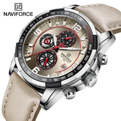 2022 Top Brand Luxury NAVIFORCE 100% Original Fashion Watch For Men Multifunction Sport Waterproof Man Quartz WristWatches Clock