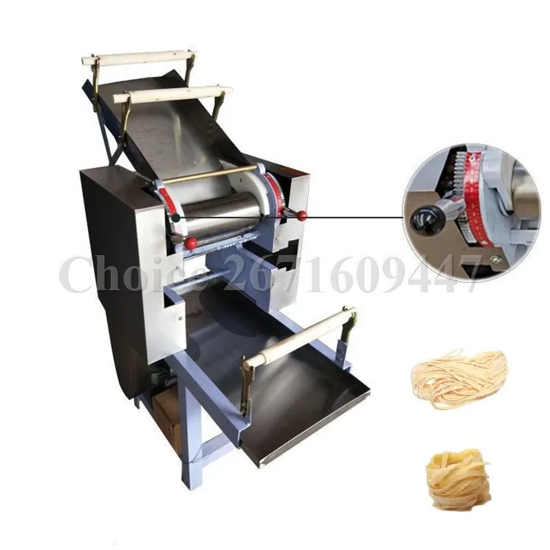 

Multifunction Automatic Electric Fresh Noodles Making Machine Dough Presser Roller Pasta Maker