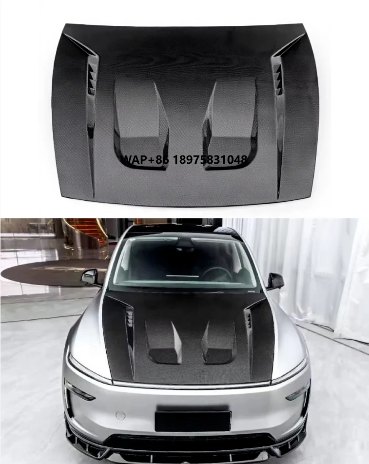 For Model Y 2025 CMST-A Style Carbon Fiber Bonnet Hood High Quality Factory Direct