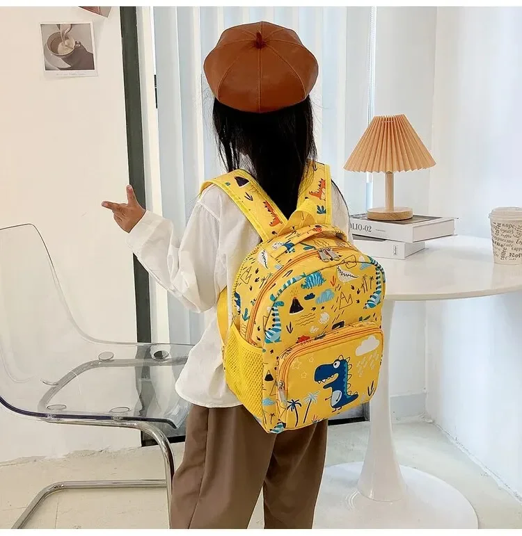 Nette Cartoon Dinosaurier Baby Rucksäcke Kindergarten Schul Kinder Jungen Mädchen Schule Taschen Einstellbare Tiere Kind Rucksack