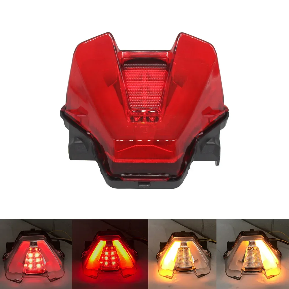 DUOGAO T-S017 for MT-07 2021-2022 Tail Light Brake Rear Warning Signal LED Lamp Motorcycle Replacement 12-Month Warranty！！