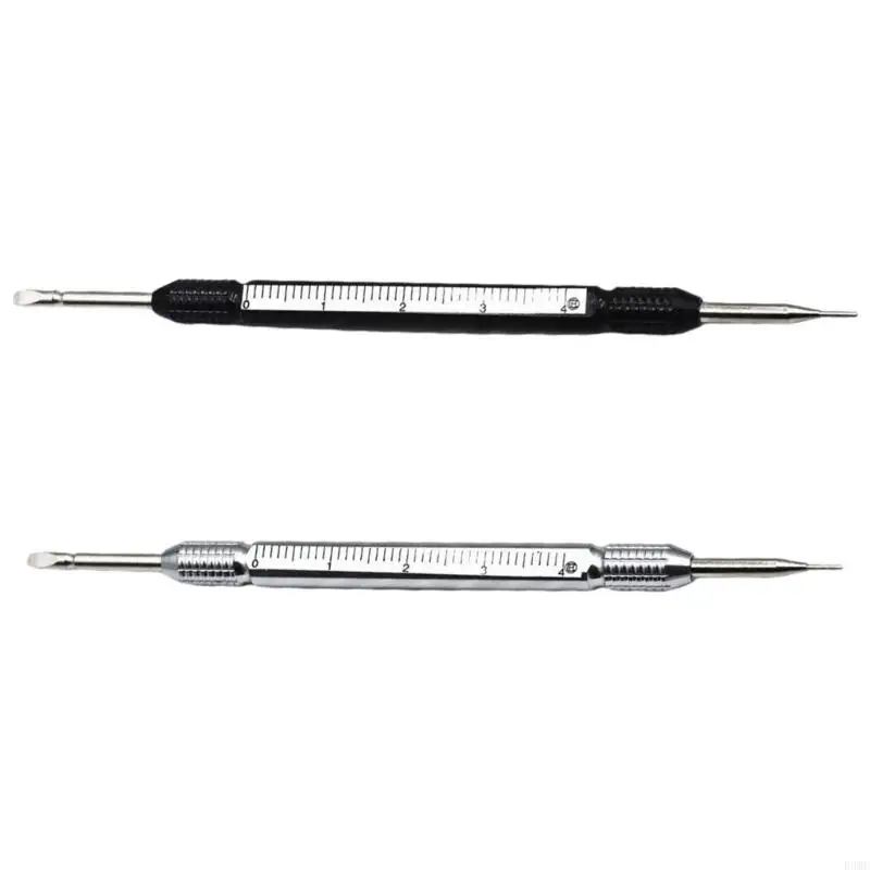 

R3MC Двойная шкала, двуглавая пружинная планка, инструмент для точного ремонта ювелирных изделий, прочная легированная сталь, 8