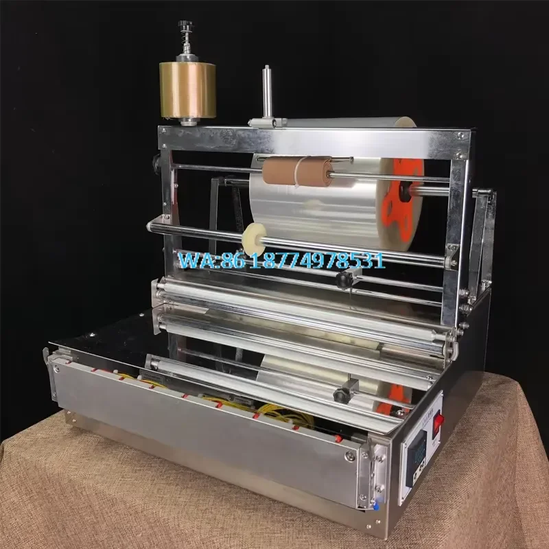 Wmwmnu for Sealer Manual Cigarette Poker Box BOPP Film Heat Sealing Wrapping Packaging