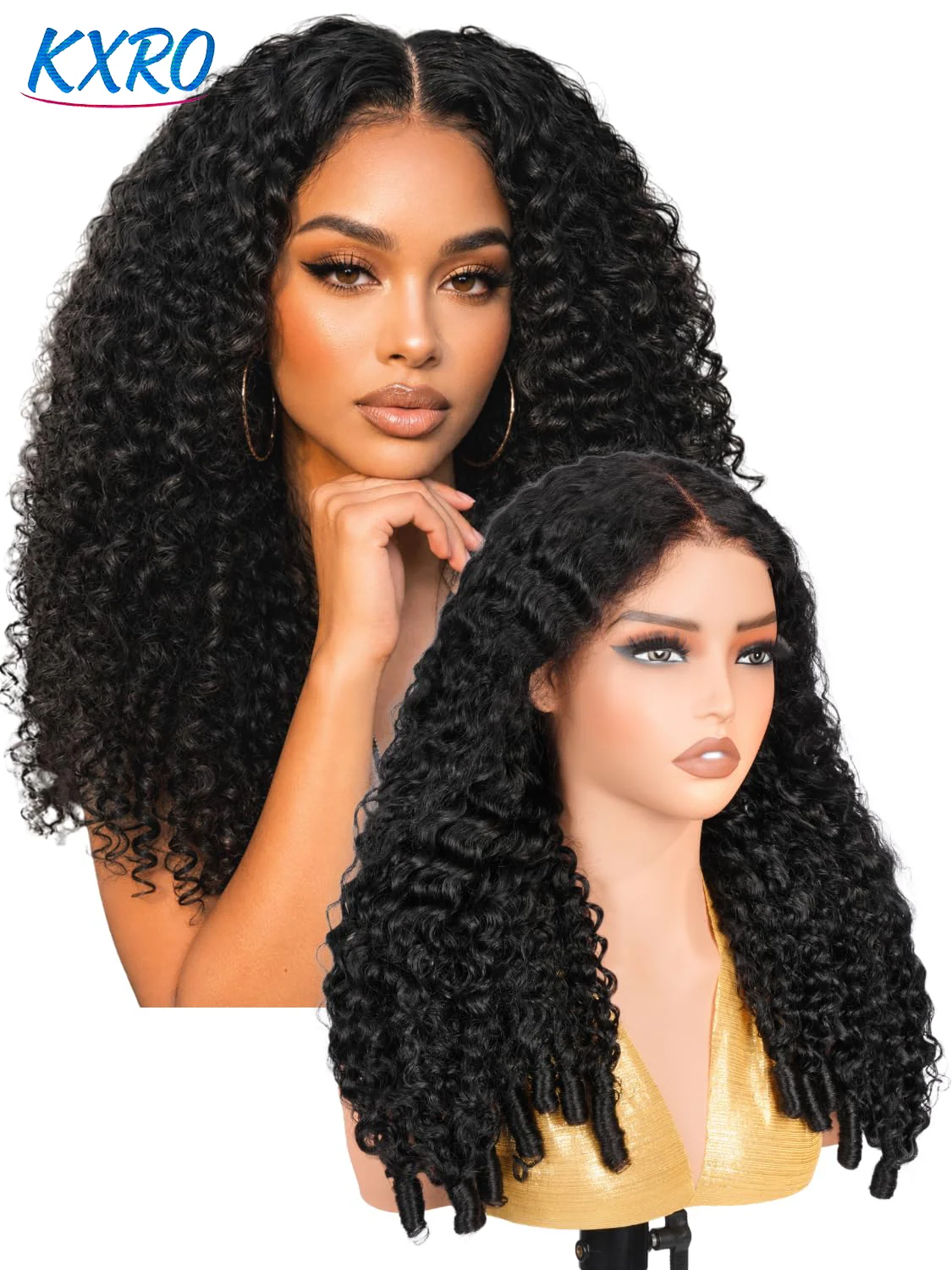 250 Density Natural Color Preplucked HD Transparent 13x4 Lace Frontal Human Hair Wigs Wet and Wavy Jerry Curly Brazilian Colored 30 42 Inch Burmese Curly Lace Front Wigs Human Hair On Clearance Sale For Women Pre Plucked Black Wig