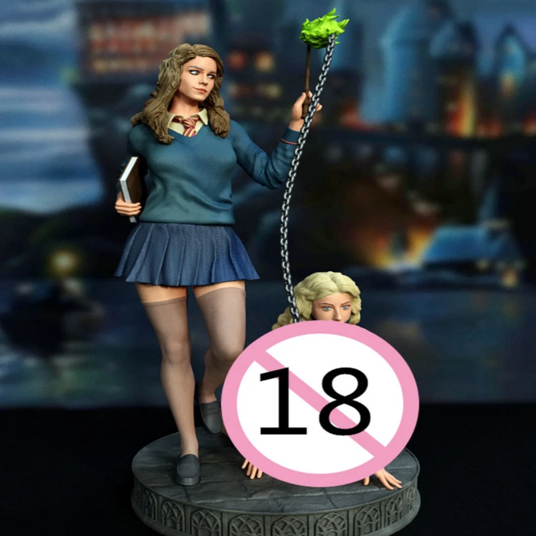 

1/24 Scale Resin Figure Model Kit Witches School NSFW Unassembled and Unpainted 3D printing Diorama toy 1034