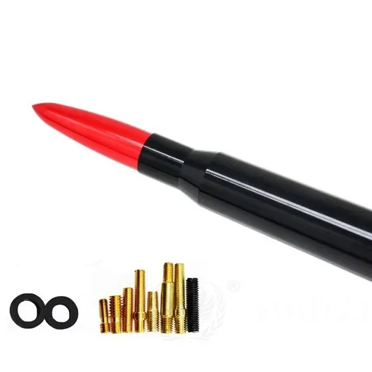 سارية هوائي برأس رصاصة معدلة مثبتة على السيارة مناسبة للمركبات على الطرق الوعرة #5