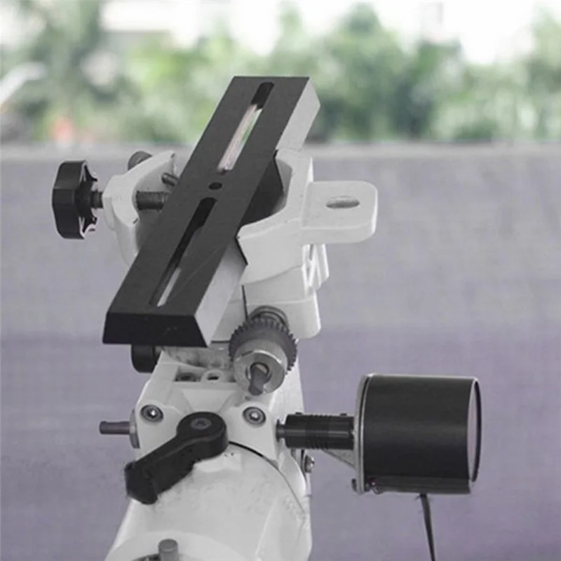 جديد أسود تلسكوب تتوافق تصاعد لوحة سبيكة كاملة ث/ 1/4 بوصة ثقب المسمار للتلسكوب أحادي العين الفلكي 21Cm-ABWY #1