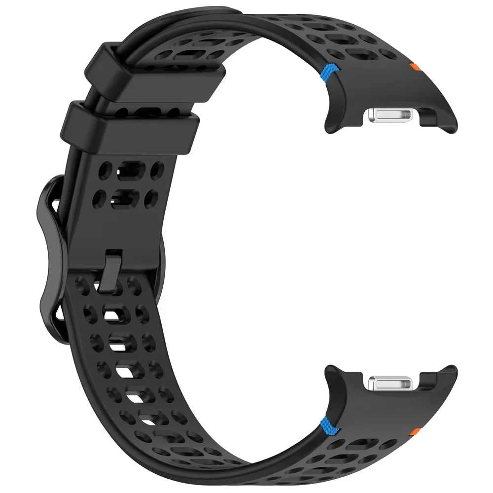 تصميم حزام لساعة سامسونج جالاكسي 8 40 مللي متر/44 مللي متر حزام الساعات قابل للتعديل سيليكون جديد معصمه ساعة جالاكسي 8 الملحقات الكلاسيكية