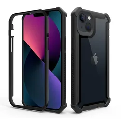 Funda de protección resistente Urban Doom Armor PC + TPU para iPhone 15, 14, 13, 12, 11 Pro Max, XR, XS, 8, 7 Plus, cubierta transparente a prueba de golpes