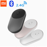 Xiaomi Wireless Mouse Game Box bag Portable Bluetooth 4.0 Alloy ABS Material Gaming Mouse RF 2.4GHz Dual Mode Connect Mi 1200DPI