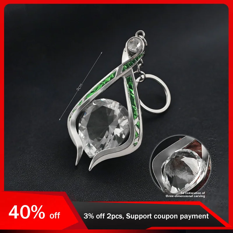 

9cm/3.54in Delta Action Heart of Africa Metal Accessories Model Game Peripherals Collectible Display Ornaments Toys Collectible