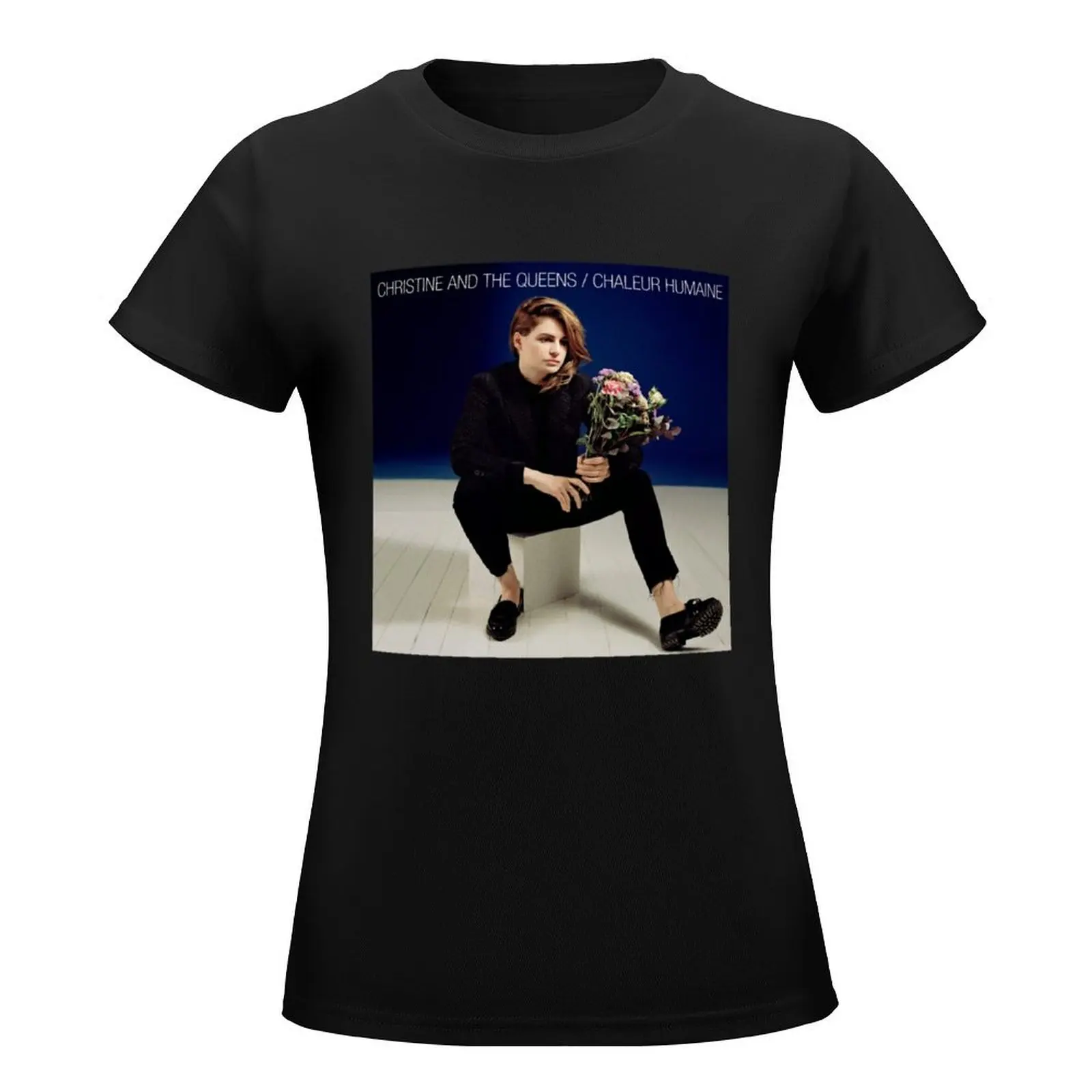 Christine and the Queens - Chaleur Humaine T-Shirt new edition shirts graphic tees lady clothes black t-shirts for Women