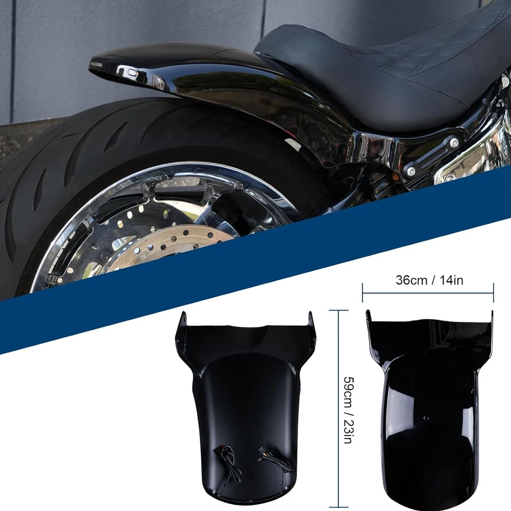 

STLF Motorcycle Custom World Diamond Bobber Seat Fat Boy Breakout 2018+