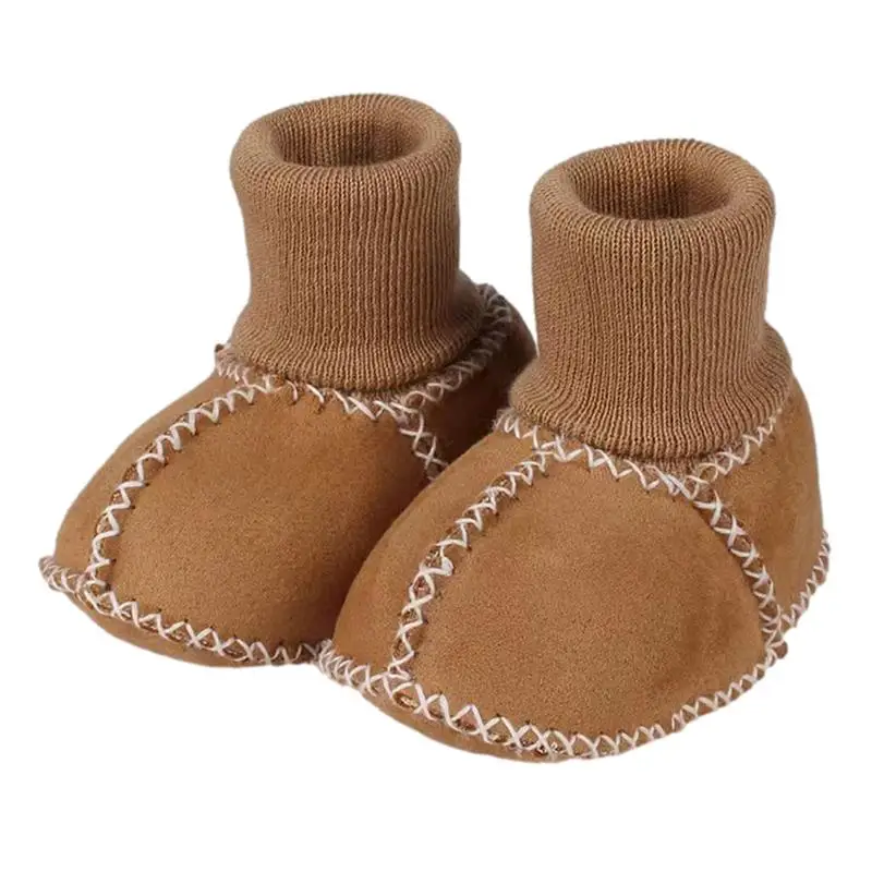 

Baby Socks Shoes Baby Boys Girls Cute Soft Winter Shoes Newborn Infant Socks Child Floor Sneaker Toddler Girls First Walkers