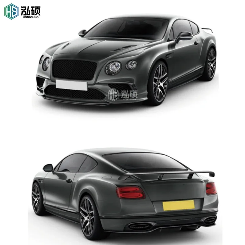 Hot Selling Body Kit for  Continental Gt Upgrade Car Bumper Assembly Engine Hood Side Skirt Fender Led Headlight Bodykit