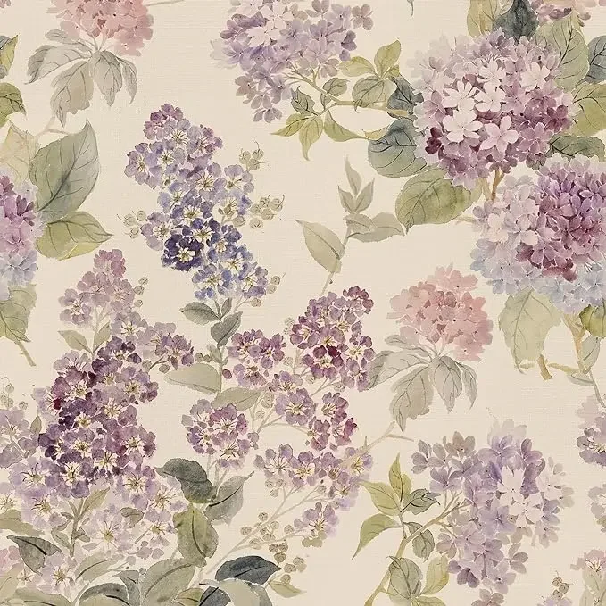 carta-da-parati-floreale-adesiva-rosa-viola-lilla-carta-da-parati-rimovibile-autoadesiva-con-foglie-verdi-per-camera-da-letto