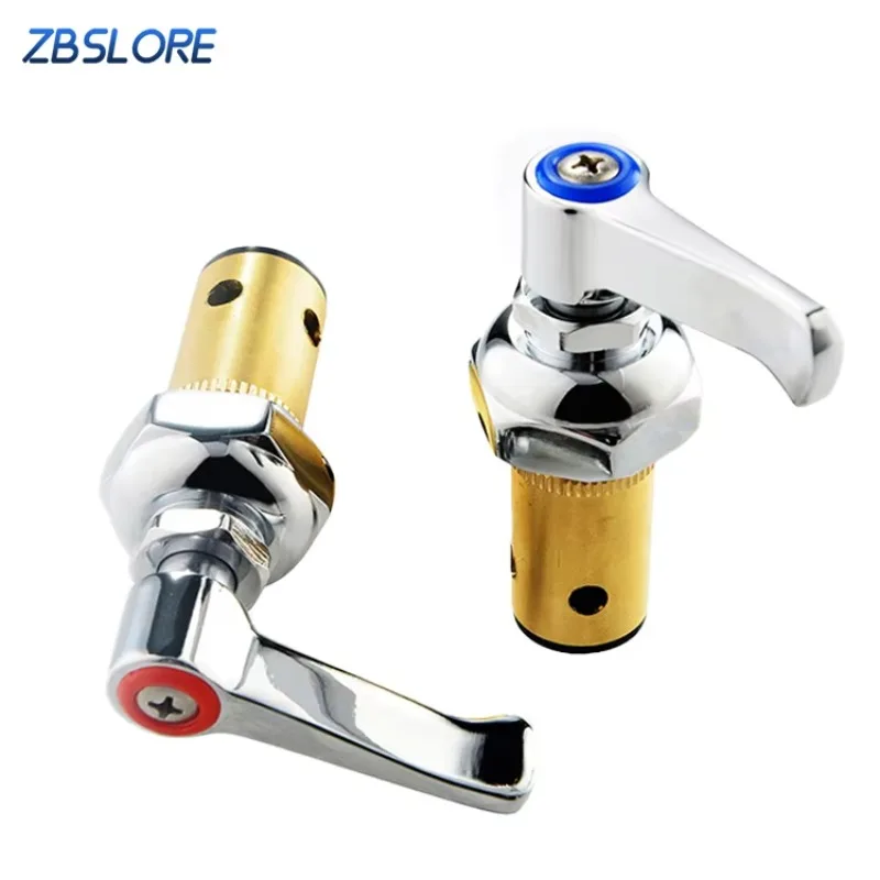 20,3 cm großer, moderner Design-Spülbecken-Wasserhahn, ausziehbares Spray, robuste Wandmontage, kommerzieller Wasserhahn für die Küche, 2 Löcher