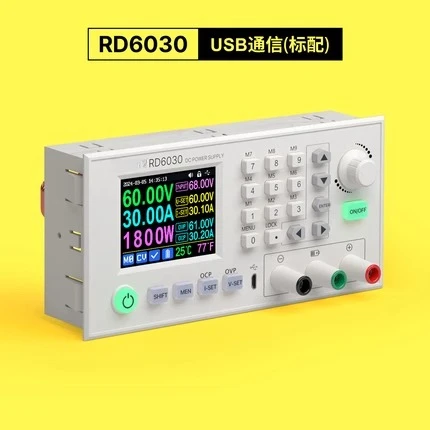 

RD6030 мощный регулятор напряжения с числовым управлением, регулируемый постоянный ток, зарядное устройство для литиевой батареи, регулятор напряжения