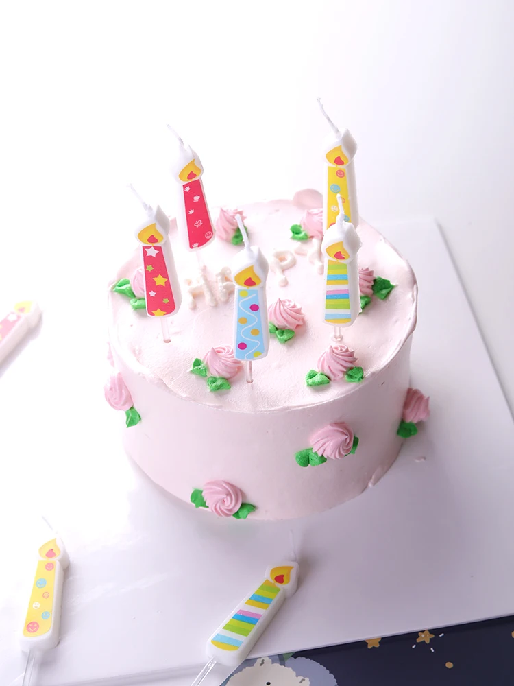 Korean style Instagram purchasing and exporting birthday candles