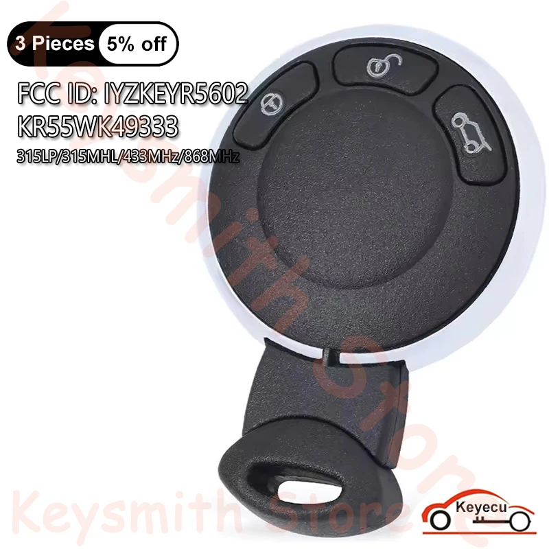 Keyecu 3Buttons 315… - image