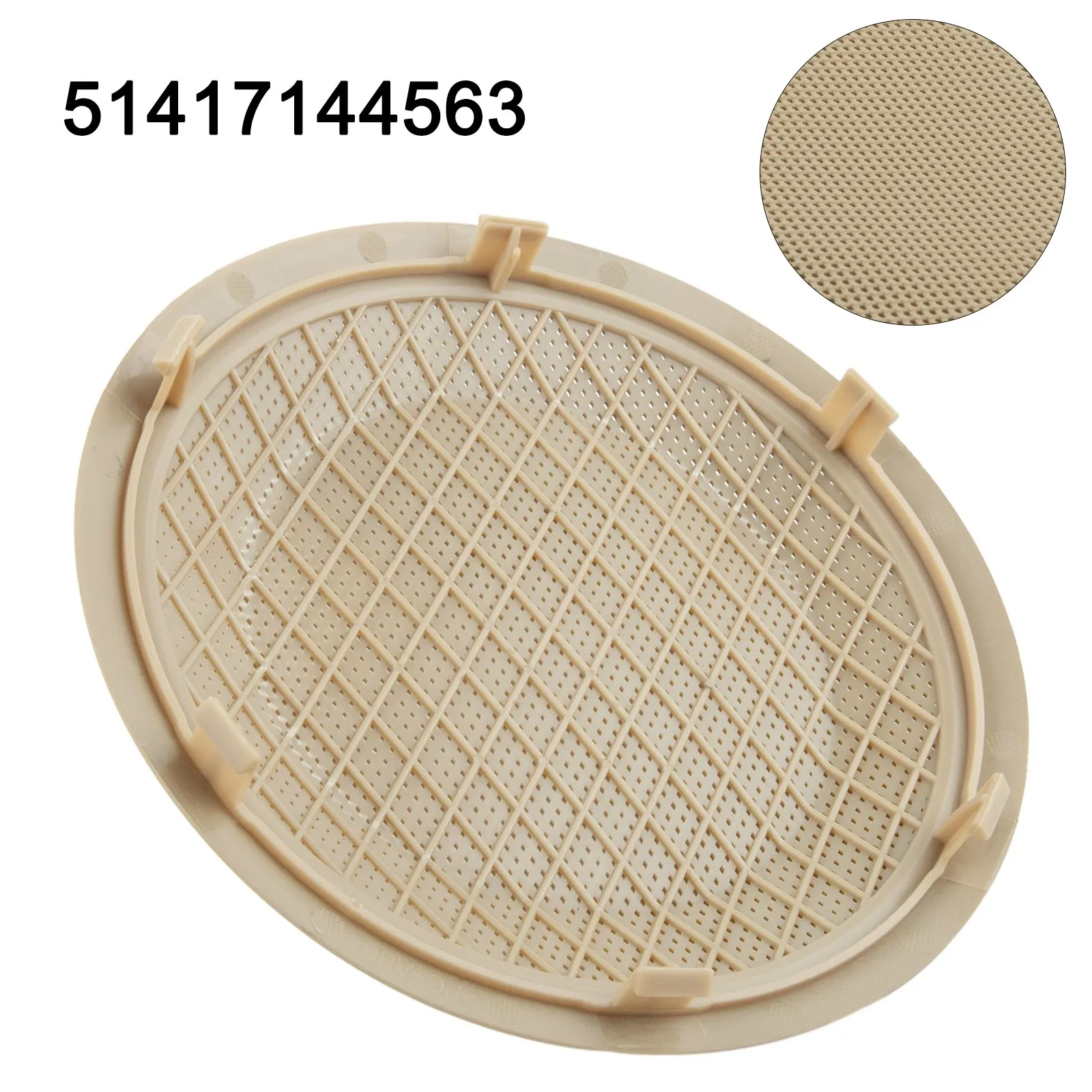 

Обновите крышку динамика передней двери звуковой системы вашего автомобиля для BMW 3 серии E90 51417144563 7144563, бежевый, прямая замена