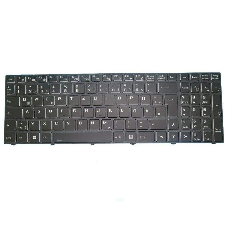 

Laptop Keyboard For Nexoc NOB BJ7 30IO 20V1 BJ5 50IO 20V1 German GR With Black Frame