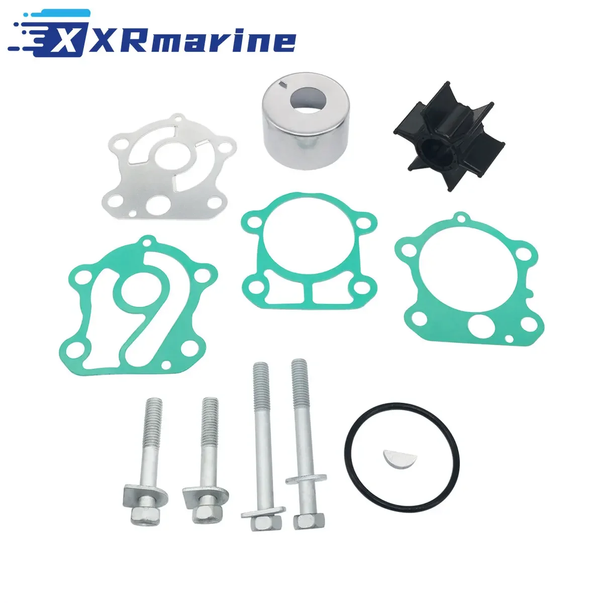 18-3370 692-W0078-A0 Water Pump Impeller Kit for Yamaha 2-Stroke 70 75 80 85 90 HP Outboard Motor 692-W0078-00 692-W0078-01-00