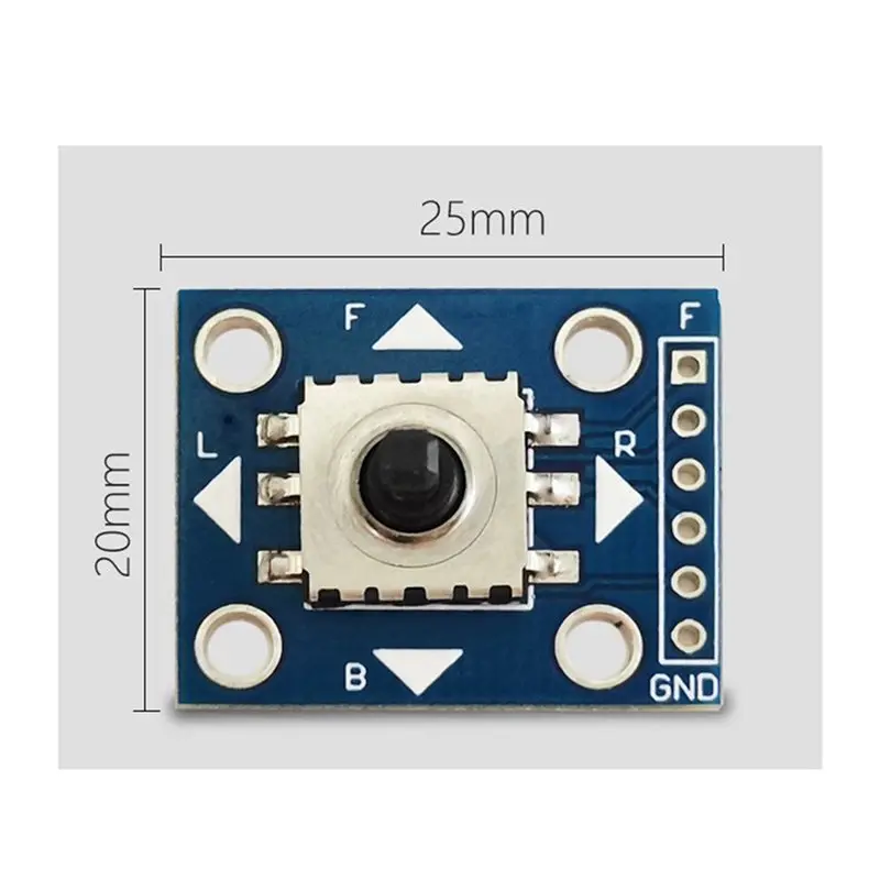 【GIFT】2X 5-Way Navigation Key Module 5D Rocker Microcontroller Multi-Function Portable Convenient Keyboard Switch Module