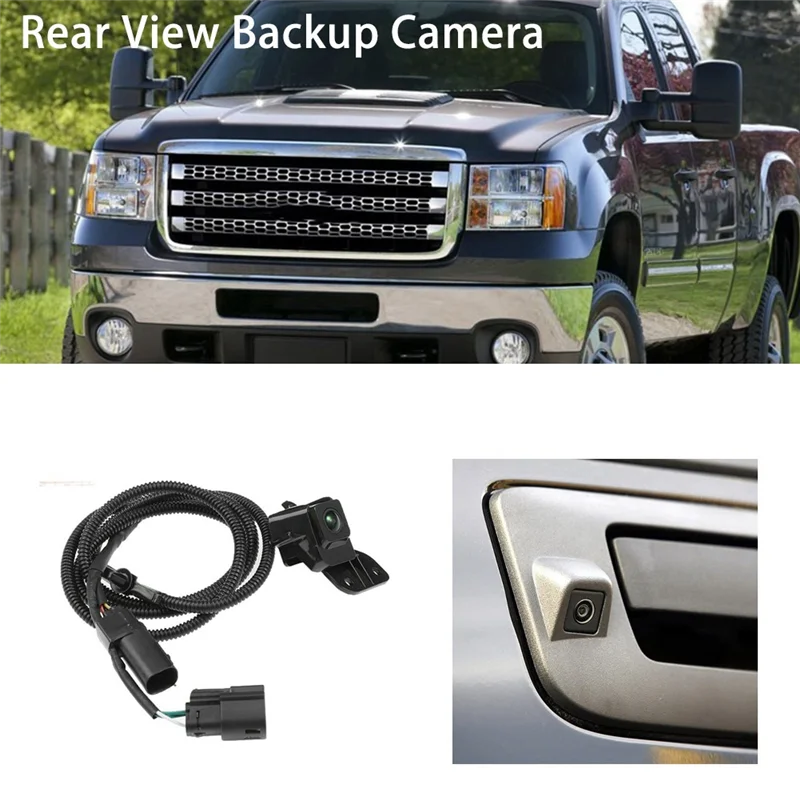 Car Reverse Rear View Camera 23146157 for Silverado GMC Sierra 1500 2500 3500 2008-2014 Park Assist Camera 20837341