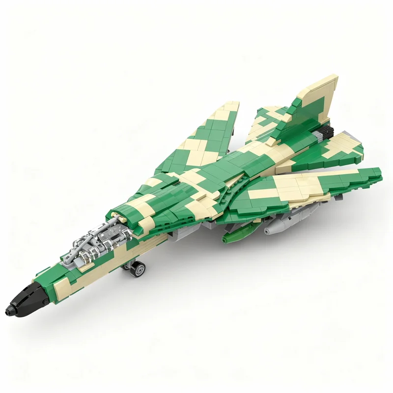 

NEW 744PCS MOC Creative Model F 111 Aardvark 1 48 Scale DIY Ideas Assembly Bricks Birthday Gift Display Collectible Collection