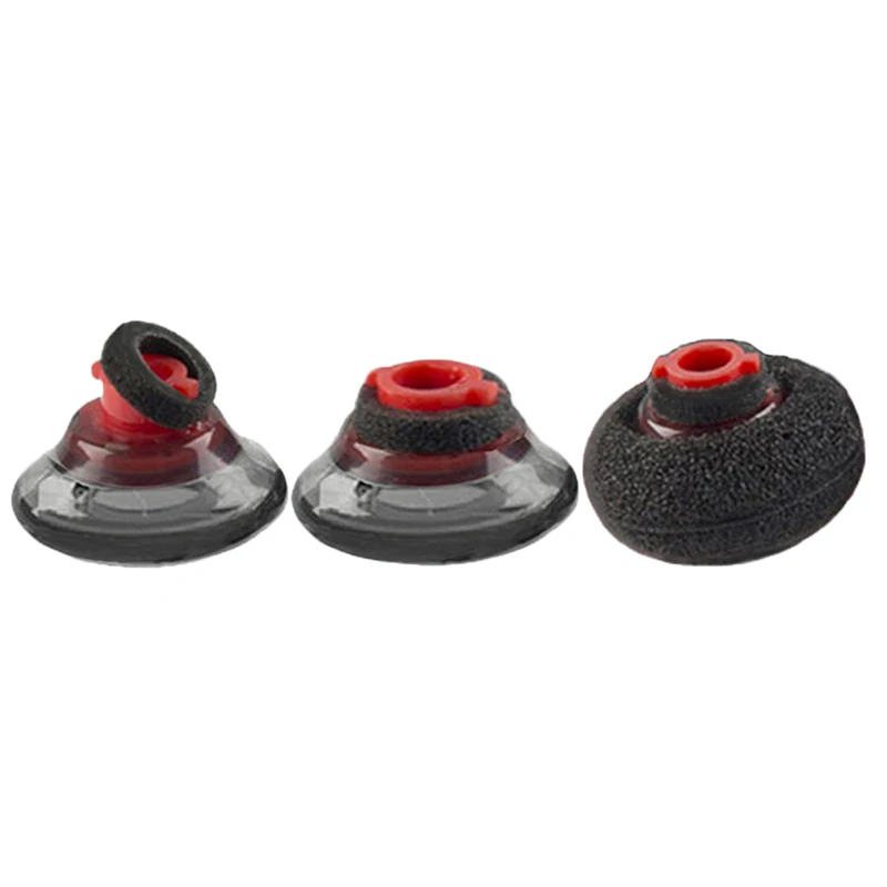 For Plantronics Voyager 5200 Earplugs Soft Silicone Ear Pads Earphone Clear Earbuds Tips Eargels Black Foam