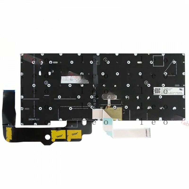 HH  German Backlit Keyboard for Lenovo Thinkpad T14S Gen3 (Type 21BR 21BS 21CQ 21CR)