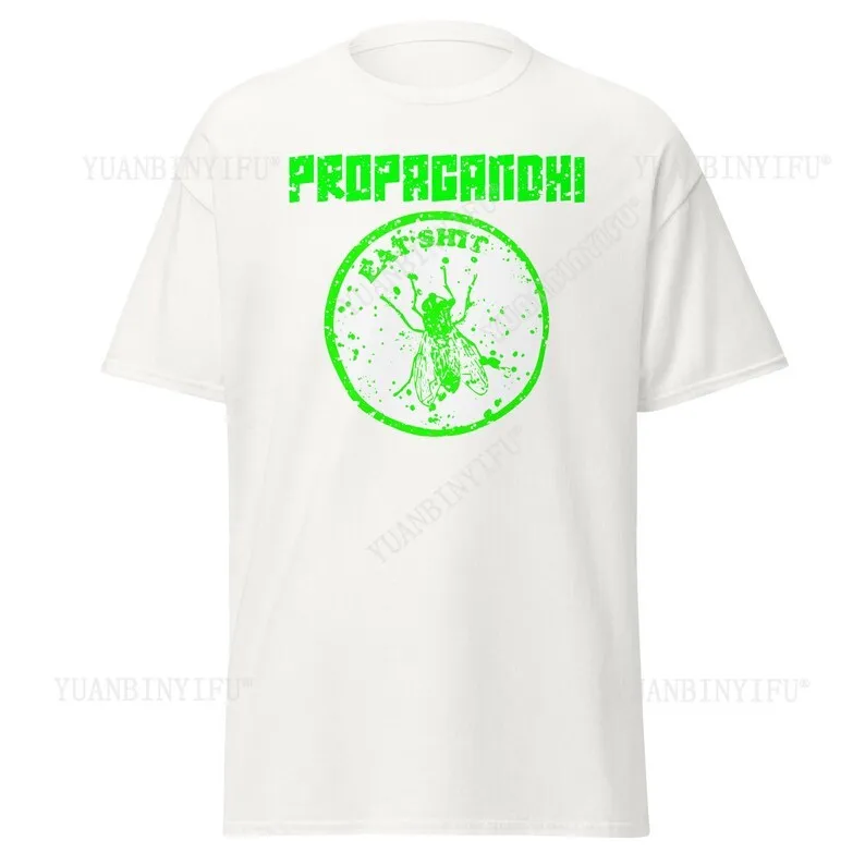 Propagandhi T-Shirt Political Punk Rock Band Merch Vintage Punk Clothing cotton Vintage round neck Streetwear Tees Short Sleeve