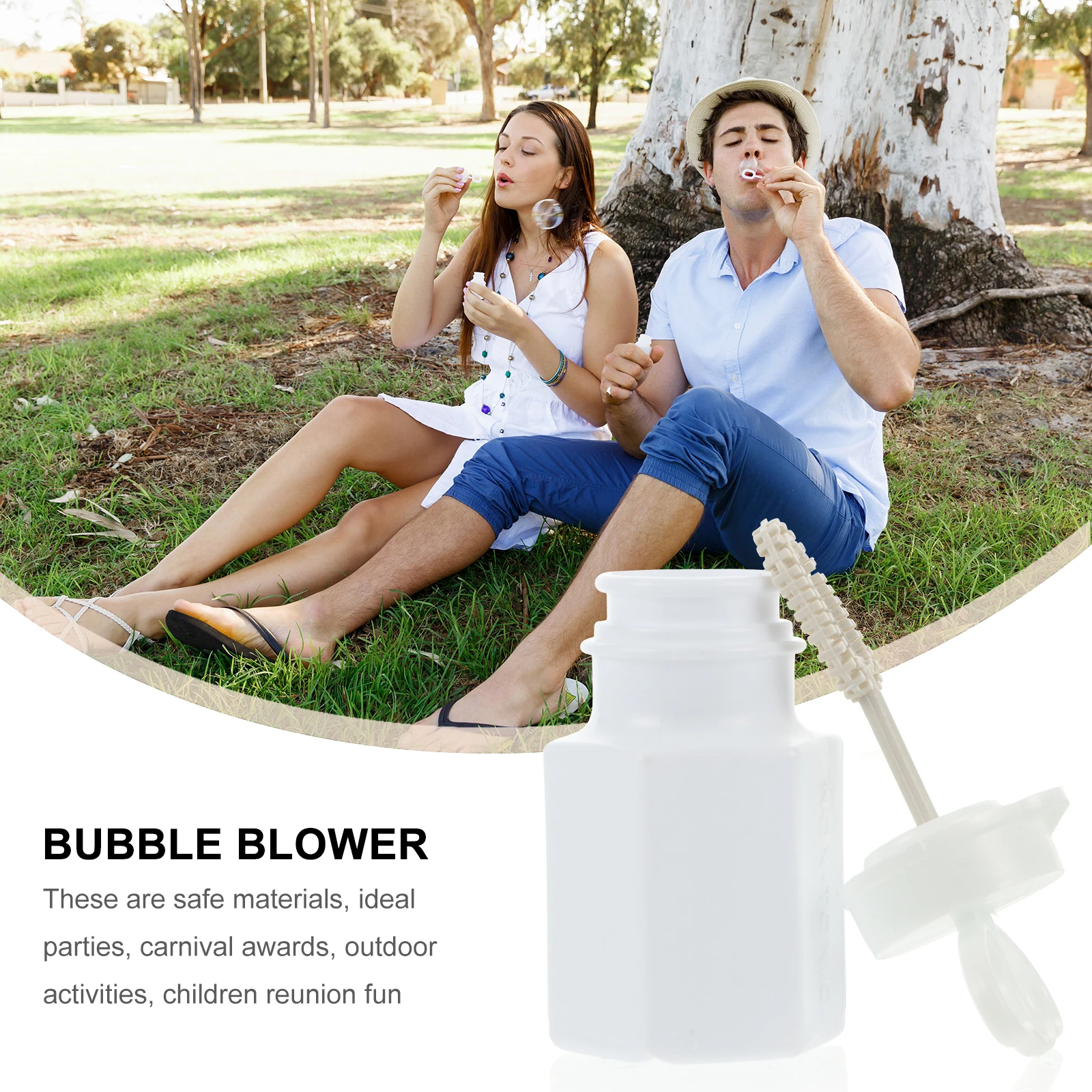

16 Pcs Bubble Bottle Set Empty Solution Blower Kids Party Favors Carnival Outdoor Activity Giant Bubbles Toy Safe