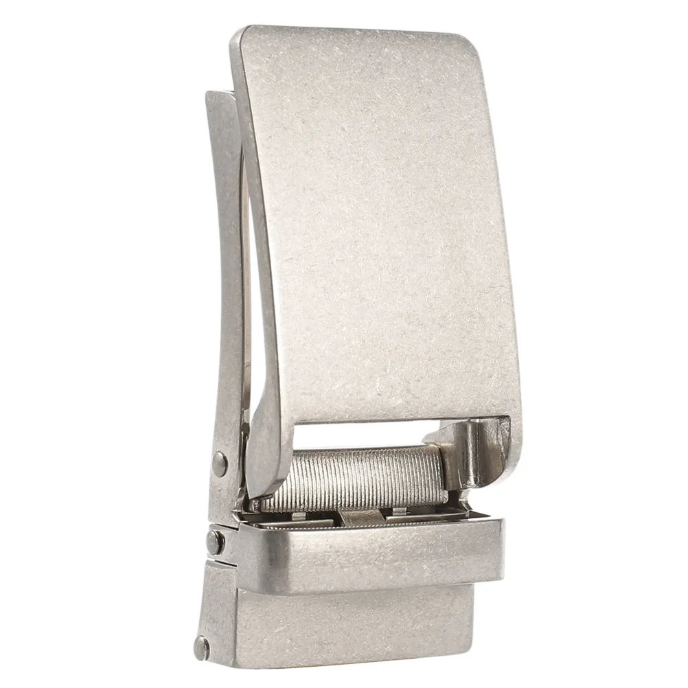 

Fashion Men's Business Alloy Automatic Buckle Scratch-Resistant Durable Easy to Assemble Disassemble Perfect for Belt