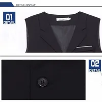 7XL High Quality Dress Vests For Men Slim Fit Mens Suit Vest Male Waistcoat Gilet Homme Casual Sleeveless Formal Business Jacket 6