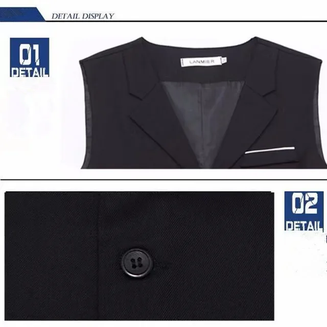 7XL High Quality Dress Vests For Men Slim Fit Mens Suit Vest Male Waistcoat Gilet Homme Casual Sleeveless Formal Business Jacket 6