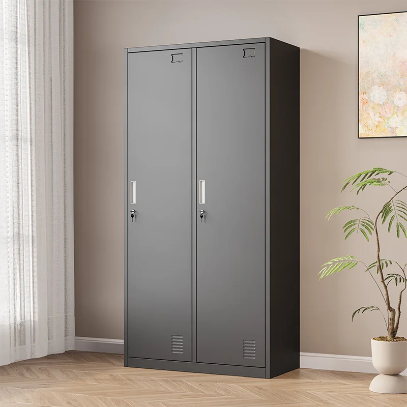 خزانة غرفة الملابس للملابس مع خزانة فولاذية | حل أثاث غرف النوم والخزانة #1