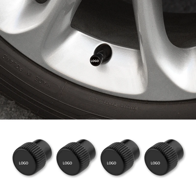 

4pcs Car Accessories Tires Stem Air Valve Caps Car Wheel Bolt-in Plugs Dust Cover Universal for Smart 450 451 453 Fortwo Forfour