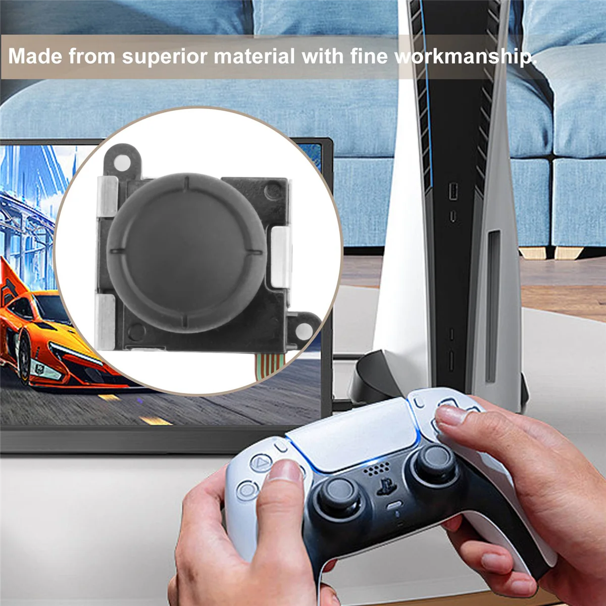 Zamiennik modułu drążka analogowego 3D Joystick Thumbstick dla PS Vita PSVita 2000