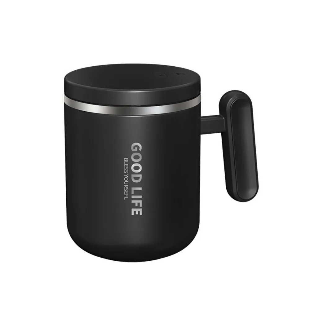 

Home Office 304 Stainless Steel Electric Auto Stirring Cup 400ml Rechargeable Self Mixing Cup Automatic Mixing Cup