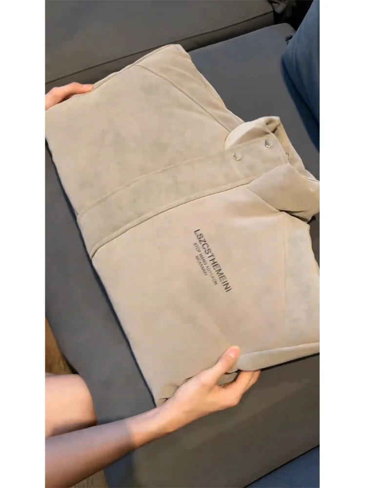 

American Sle Matte PU Leather Cotton Jaet Men's Winter Thi Warm New Sle Cotton Coat Youth Standing Collar Coat